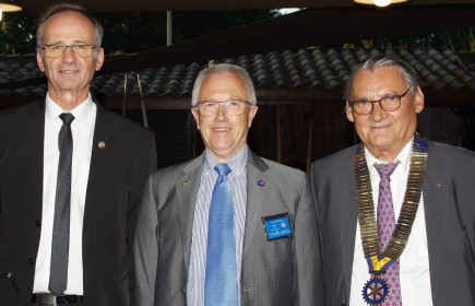 Christian Guillarme, Daniel Meunier (ADG) et Joël Bost